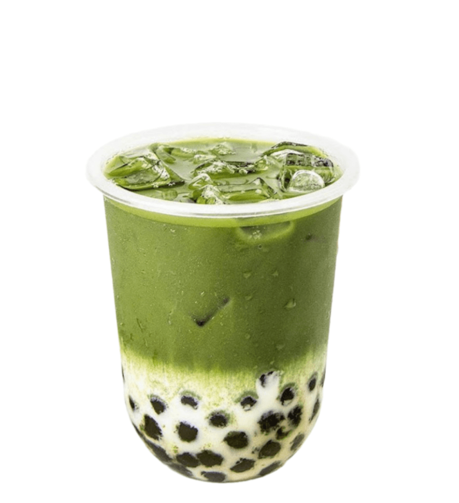 Matcha trân châu đường đen