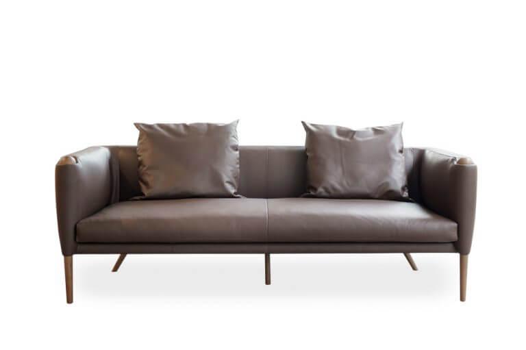 Sofa ONA HER 3 chỗ da nâu S3