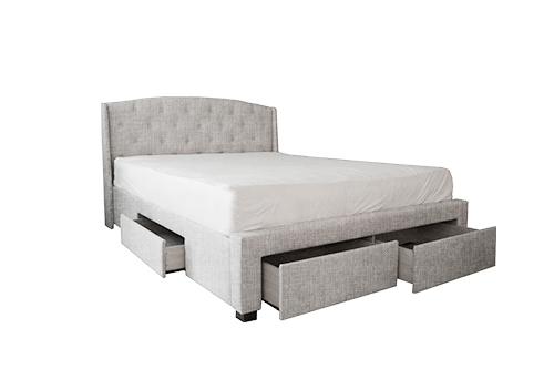  preview next Giường Hộc Kéo Iris 1M6 Vải Belfast 41