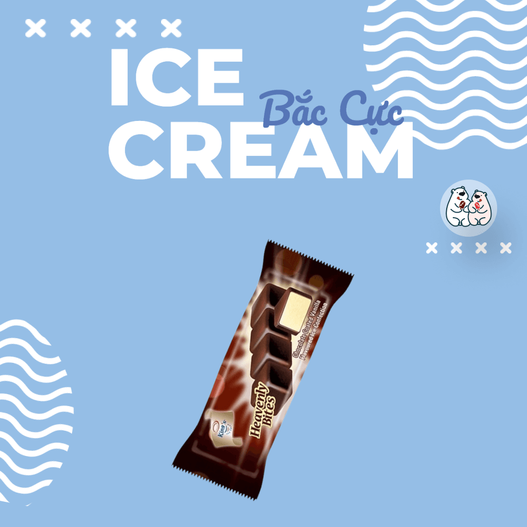 Kem viên socola King's Heavenly Bites Thái Lan 60ML