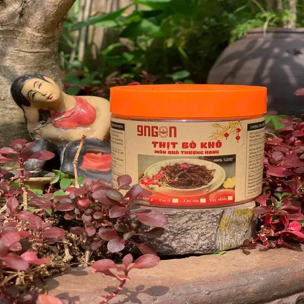 THỊT BÒ KHÔ 9MẮM – NGUYÊN TẢNG BÒ TƯƠI, ĐẬM VỊ TỰ NHIÊN - 500g