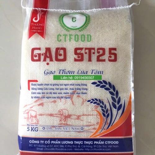 Gạo ST25 bao 5kg
