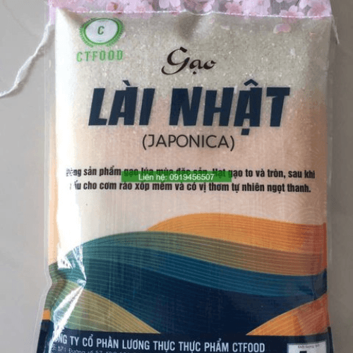 Gạo Nhật Japonica (BAO 5KG)