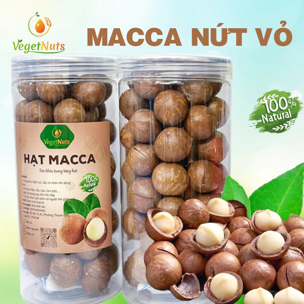 Hạt Macca nứt vỏ Đăk Lăk sấy khô giàu dinh dưỡng 500g
