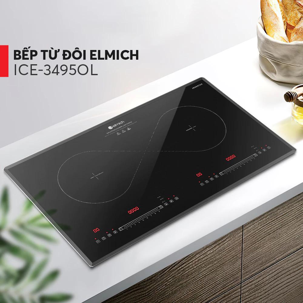 Bếp điện từ đôi Elmich ICE-3495OL/3496